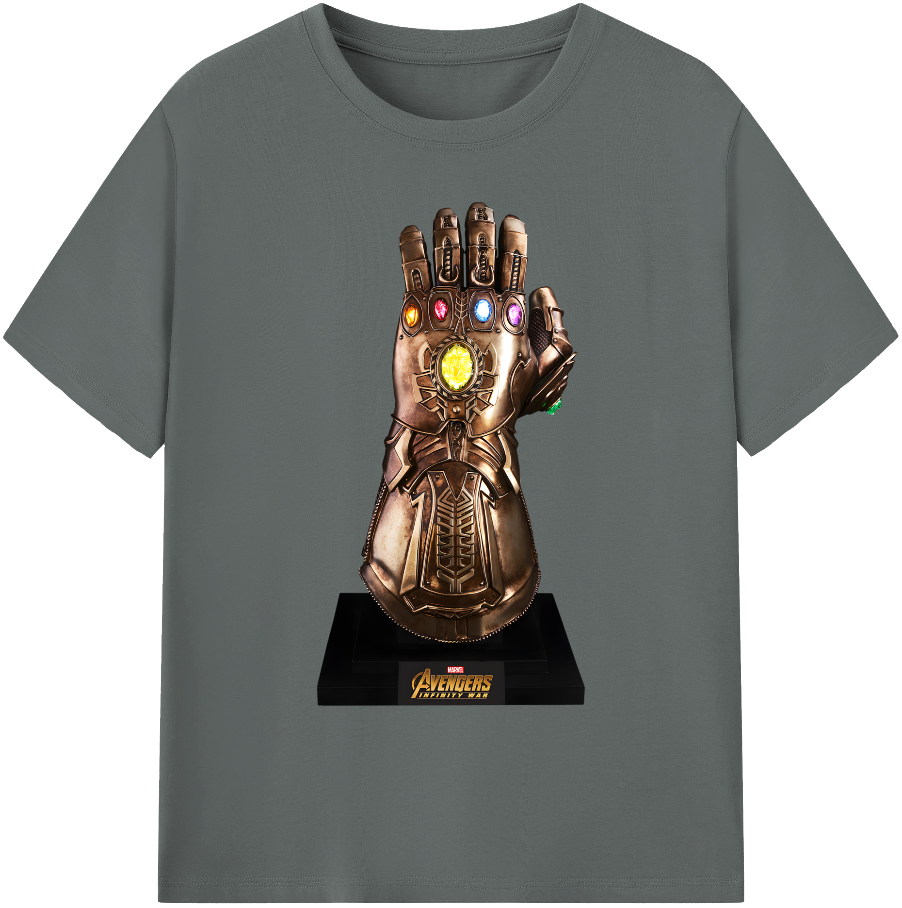 （画像用） アベンジャーズ The Avengers 綿100％ メンズ半袖Tシャツ｜肌触りやわらか＆通気性